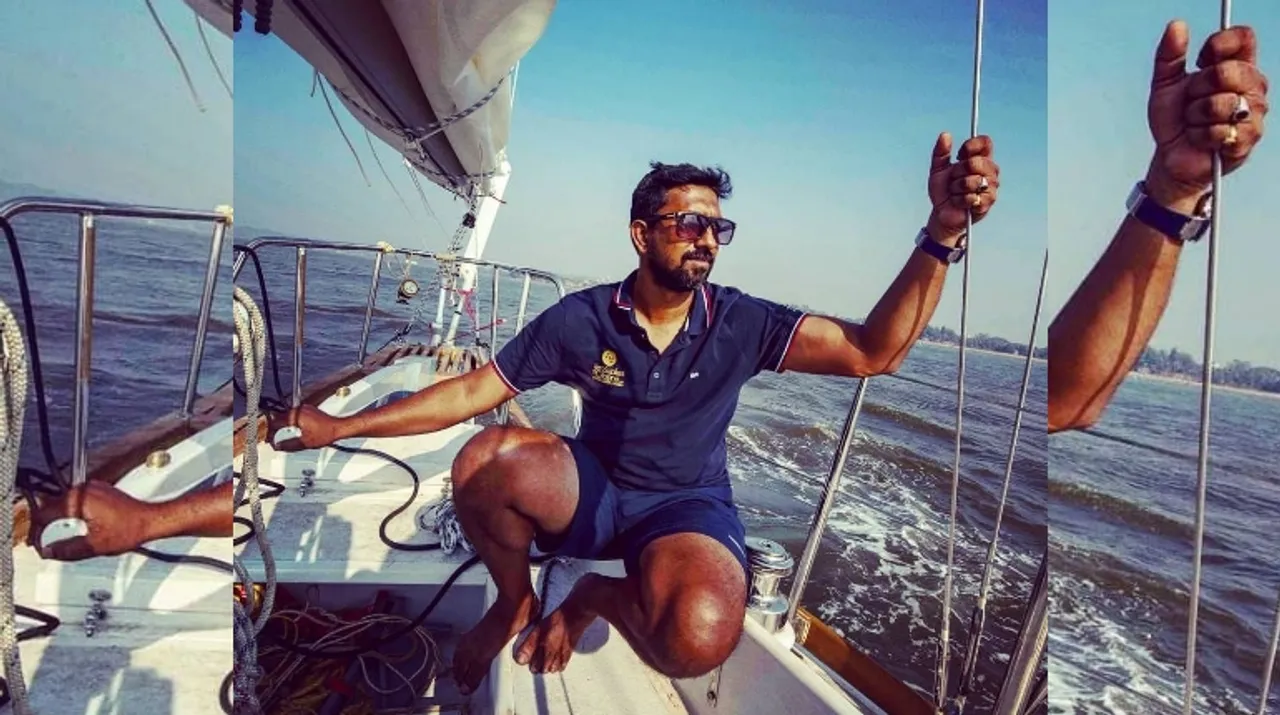  Abhilash Tomy, stranded Indian sailor Photograph:(Facebook) 